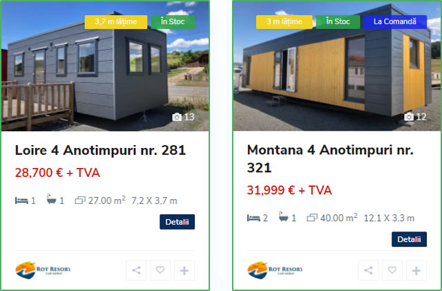 Mobilház zöldtetővel